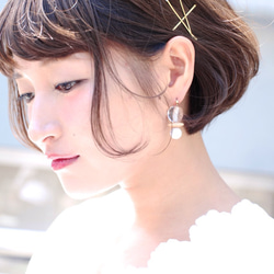 Midy pierce/earring clear 2枚目の画像