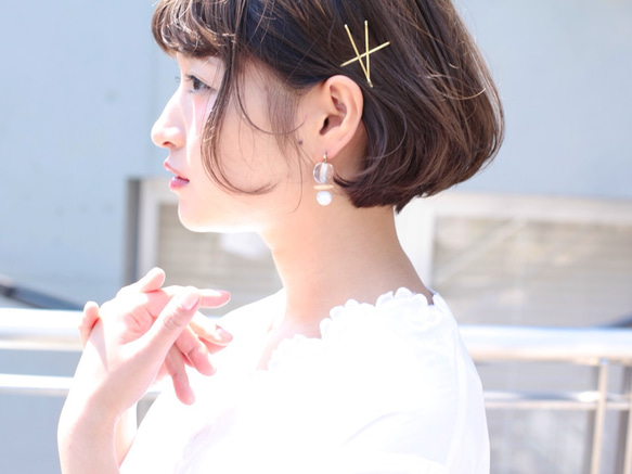 Midy pierce/earring clear 3枚目の画像