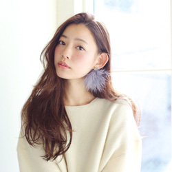 Bell pierce beige 1点のみ sale30%off 6枚目の画像