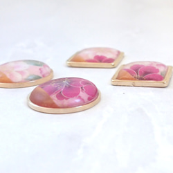和柄 ～八重桜～୨୧ ピアス イヤリング 2枚目の画像