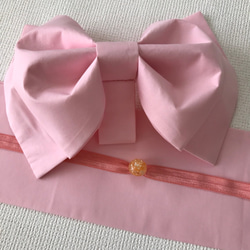 女の子帯☆ 薄ピンク色  90〜110サイズ 2枚目の画像
