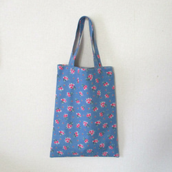 送料無料 パッチワークバラ柄トートバッグ トートバッグ いちご 通販