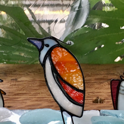 【木彫バードカービング】イソヒヨドリ イソヒヨドリ【木彫バードカービング】 立体・オブジェ 木彫とやま