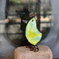 【一点物】都会の鳥さん⊹ほっこり編秋から冬へ支度中,,,贈り物・おしゃれインテリア・小物雑貨 1枚目の画像