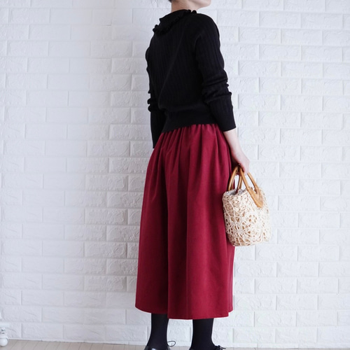 ワイン色のガウチョパンツ　コーデュロイ他5点おまとめ ごーさま専用 ブランドのギフト ワイン色のガウチョパンツ コーデュロイ他5点