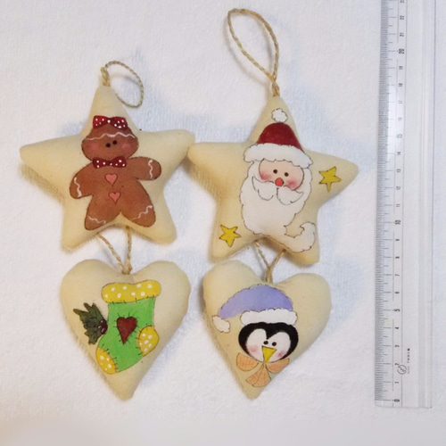 ☆ カントリーなクリスマスツリーオーナメント（2） ☆ その他