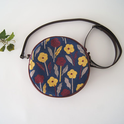 ⚮̈ミナペルホネン tambourine charcoal ドラポケショルダー