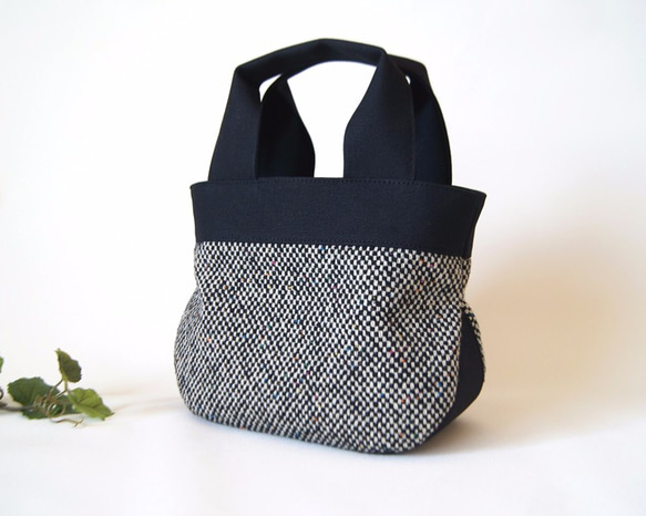 まるトートS　ブラック 1枚目の画像