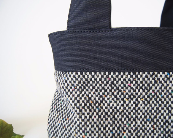 まるトートS　ブラック 3枚目の画像