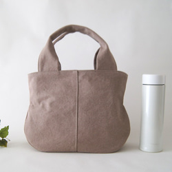 まるトートM カフェオレ 4枚目の画像