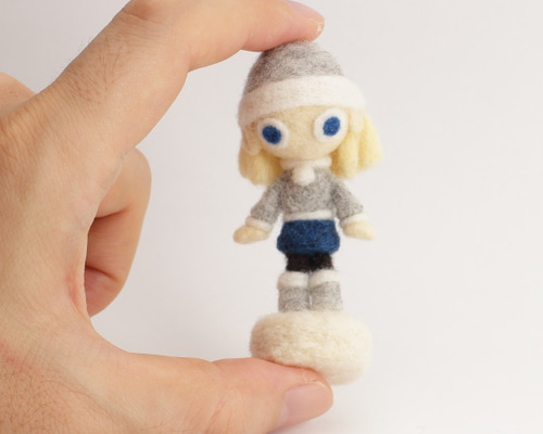 羊毛フェルト人形 3b162bdcdb0f5243f26067e2eef2d5