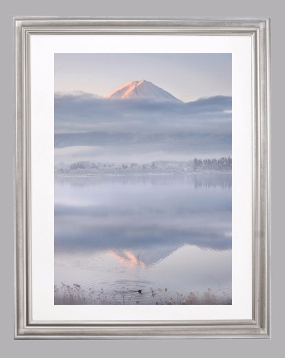 富士山-Ⅱ　写真画（写画）　ジグレープリント　297mm × 420mm 2枚目の画像