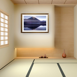 静かなる富士　ジーグレープリント　297mm × 420mm 4枚目の画像