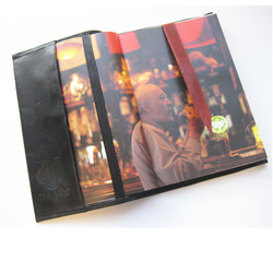 スキニーブックカバー <BLACK>文庫本サイズ 4枚目の画像