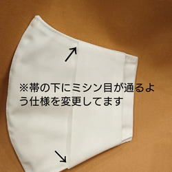 不織布マスクカバー・インナー(抗菌・抗ウイルス生地クレンゼ使用！)《送料無料》 2枚目の画像