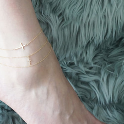 【14KGF】Single Chain Dainty Anklet/Bracelet 6枚目の画像