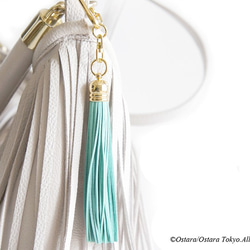 Bag Charm-Italian Leather Tassel- 5枚目の画像