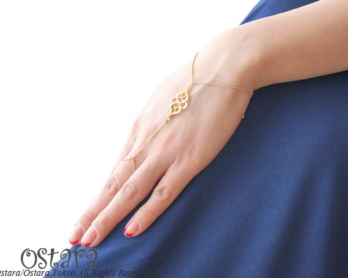 316L/14KGF】Ring Bracelet Oriental Filigree ブレスレット