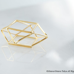 【Geo】Ring-3D Gold Geometry- 5枚目の画像