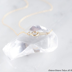 [14KGF]項鍊-Gemstone,Dream Crystal, NY Herkimerdiamond- 第3張的照片