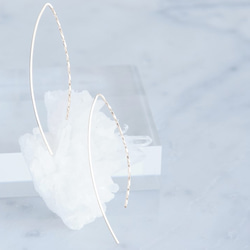 【Minimalism】14KGF Earrings,Spiral-B- 3枚目の画像