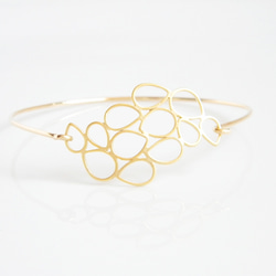 14kgf Wire Bangle/14kgf Filigree 2枚目の画像