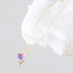 【14KGF】Aurora Heart Necklace 2枚目の画像