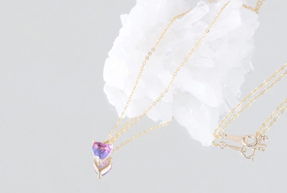 【14KGF】Aurora Heart Necklace 2枚目の画像