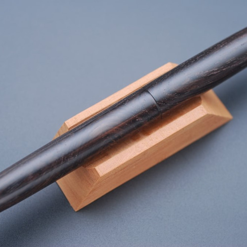 プラチナ万年筆＃3776 センチュリー用銘木軸 【黒檀】 瘤杢 ペン・筆記