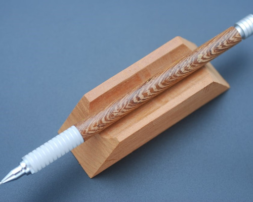 925-25/35シャープペンシル用銘木軸】タガヤサン（鉄刀木） ペン・筆記