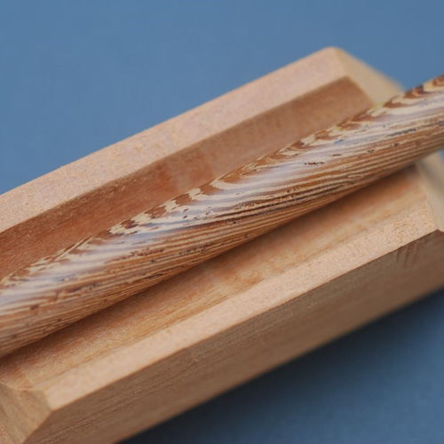 925-25/35シャープペンシル用銘木軸】タガヤサン（鉄刀木） ペン・筆記