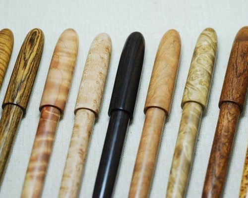 受注製作】セーラー万年筆プロフィット21 用銘木軸 ペン・筆記用具