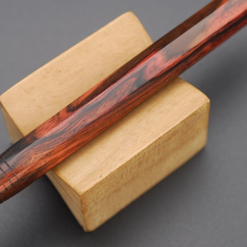 銘木八角軸シャープペンシル 【ブラジリアン・ローズウッド