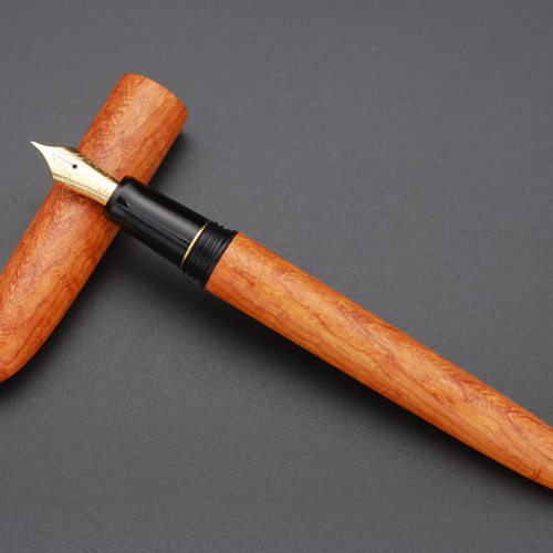 受注製作】 パイロット万年筆 カスタム74用銘木軸 ペン・筆記用具