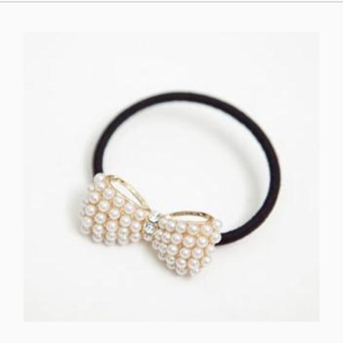 NO.82♡パールゴージャスリボンヘアゴム♡ ヘアゴム kai&Y 通販  
