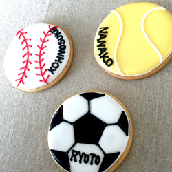 アイシングクッキー ベースボール 4枚目の画像