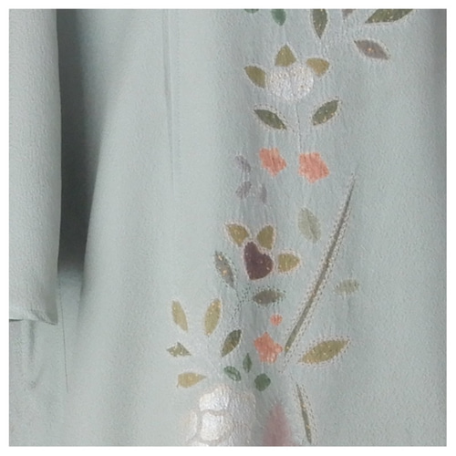 着物リメイク♥️正絹♥️辻ヶ花の～素敵なAラインワンピース
