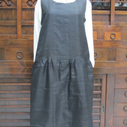 着物リメイク　ジャンパースカート 3枚目の画像