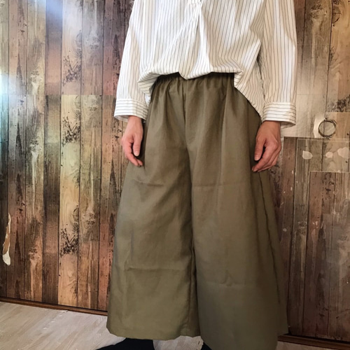 LINEN CULOTTES リネンキュロットパンツ｜COS コス 公式