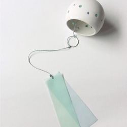 Hotaru - rice porcelain wind bell / candle holder 第1張的照片