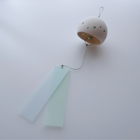 Hotaru - rice porcelain wind bell / candle holder 第7張的照片