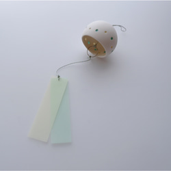 Hotaru - rice porcelain wind bell / candle holder 第9張的照片