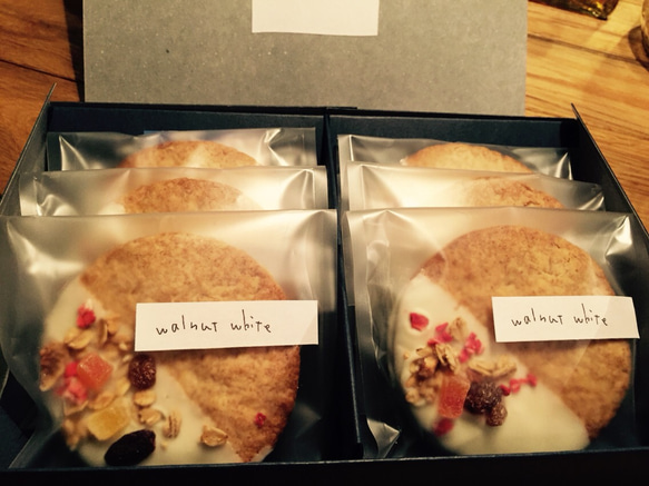 北海道小麦のくるみクッキー　＜6個セット＞ 2枚目の画像