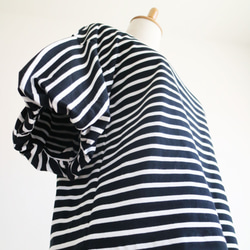 新款【黑白】邊框針織氣球袖套頭衫♥︎ 第3張的照片