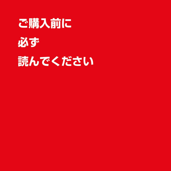 ご了承いただきました上でのご購入をお願いいたします その他