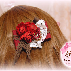 Victoria Roses* hair clip 3枚目の画像