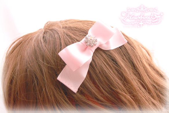 Jeweled Ribbon*［powder pink］ 3枚目の画像