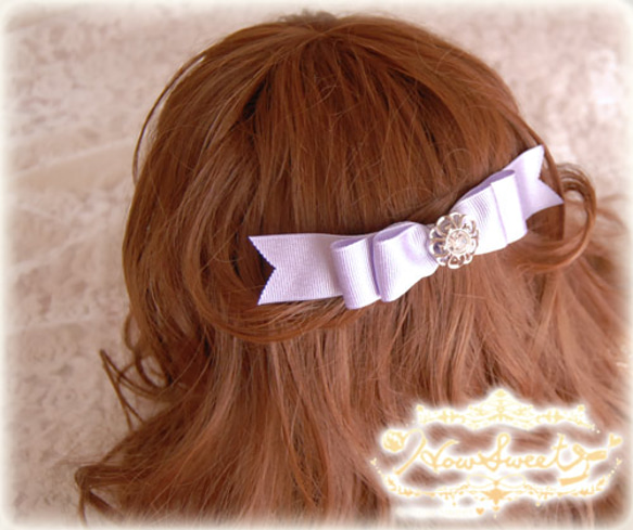 Jeweled Ribbon*［lavender］ 3枚目の画像