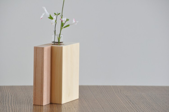 一輪挿し　『双』そう　送料別　ゆうパック発送 2枚目の画像