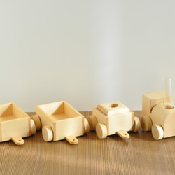 一輪挿し『汽車』きしゃ　玄関口駅停車列車～　キーケース＆印鑑置き　二人暮らしの方へ 3枚目の画像